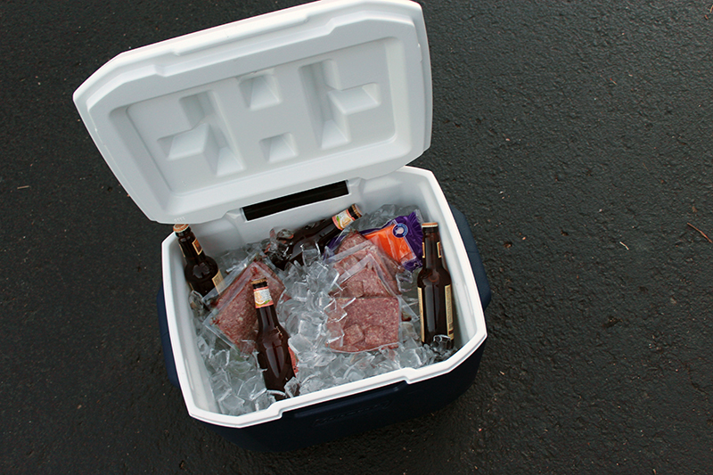 Fill your cooler and get on the road to the game. 