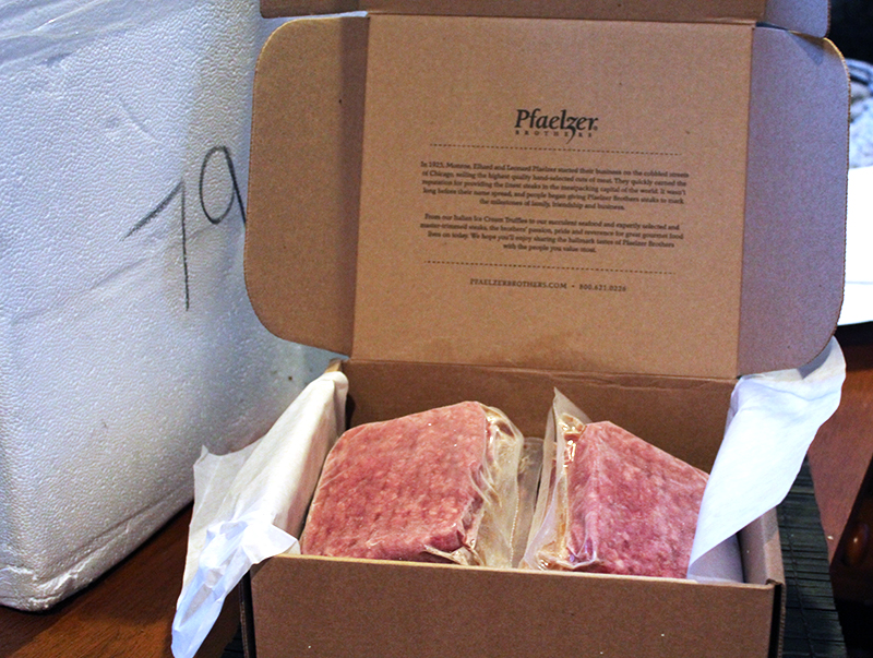 Pfaelzer Brothers Ultimate Burgers are individually wrapped and perfect for tailgating.