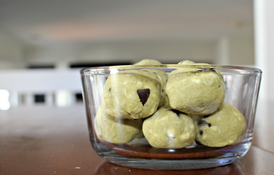 Gluten Free Protein Balls made with Garden of Life RAW Protein and Greens