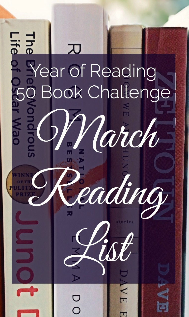Take the 50 book reading challenge! Follow along and see how many books you can read this year. 