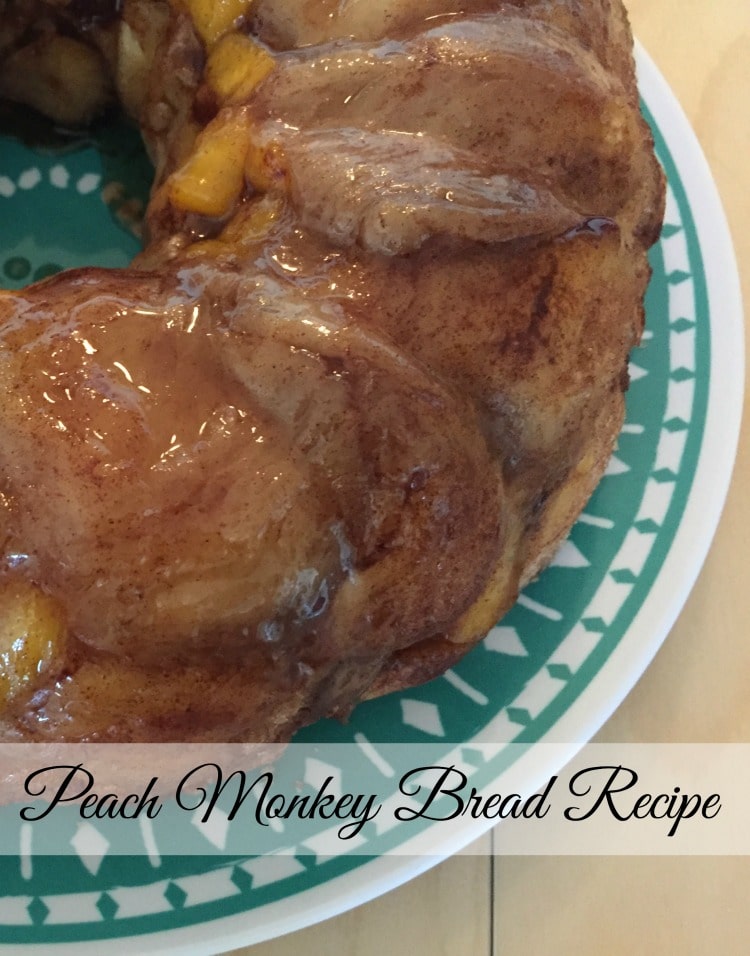 Peach Monkey Bread Recipe