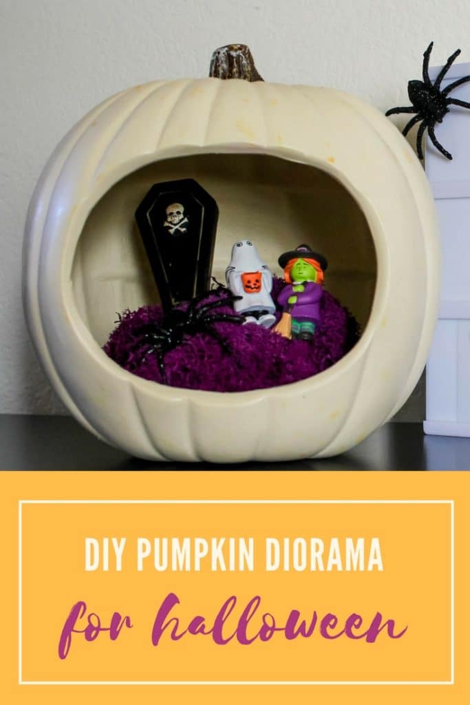 DIY Pumpkin Diorama