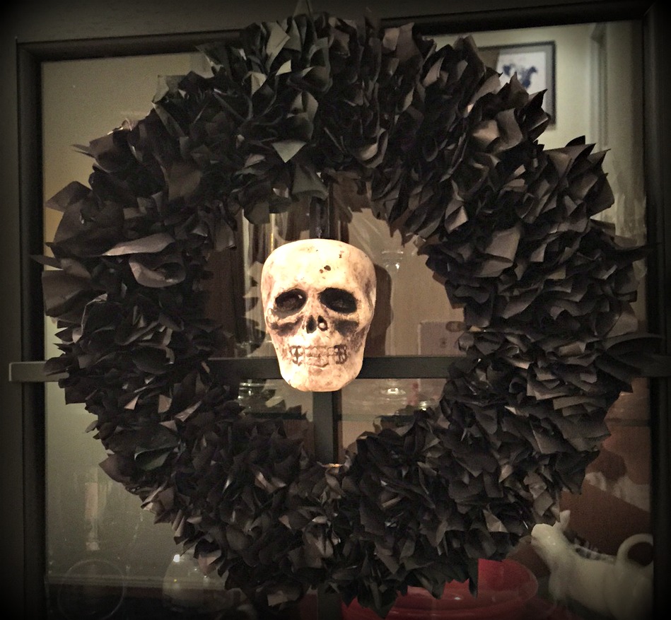 DIY Halloween Wreath 