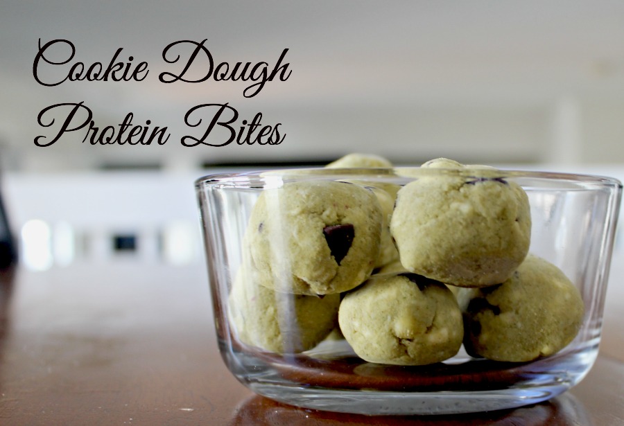 Raw Cookie Dough Protein Ball Recipe