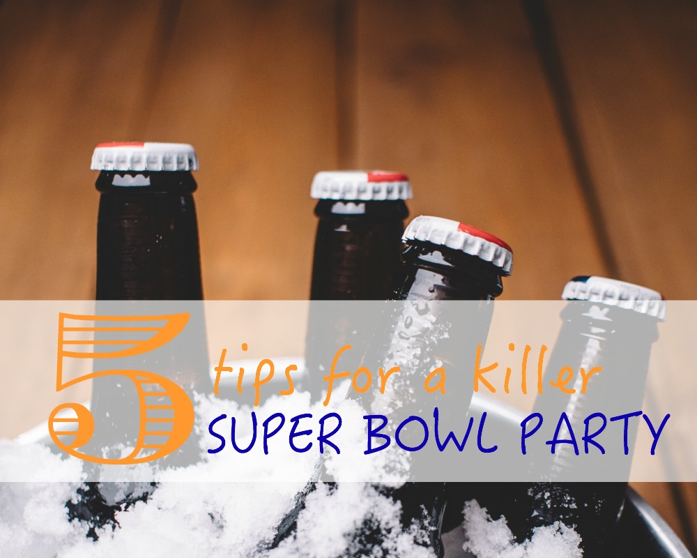 Five tips for keeping your party snacks fresh throughout the Super Bowl.