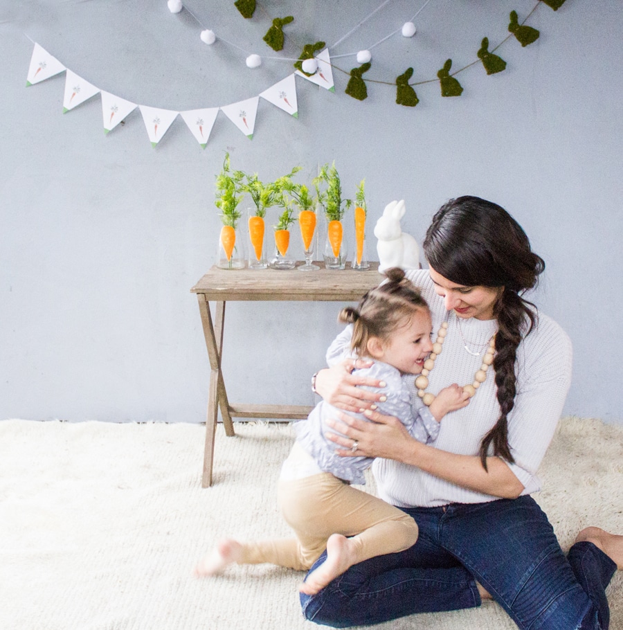 DIY Bunny Decor For Easter