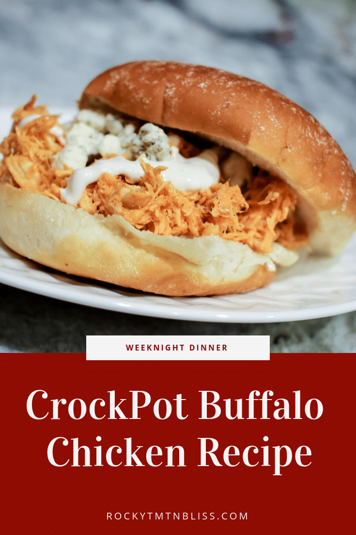 Crockpot Buffalo Chicken Recipe