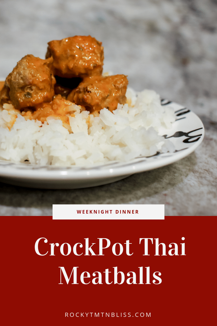 Crockpot Thai Meatballs Recipe