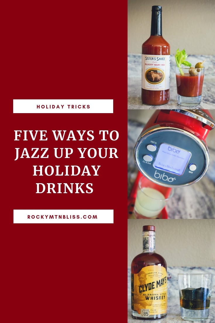 Five ways to jazz up your Holiday Drinks