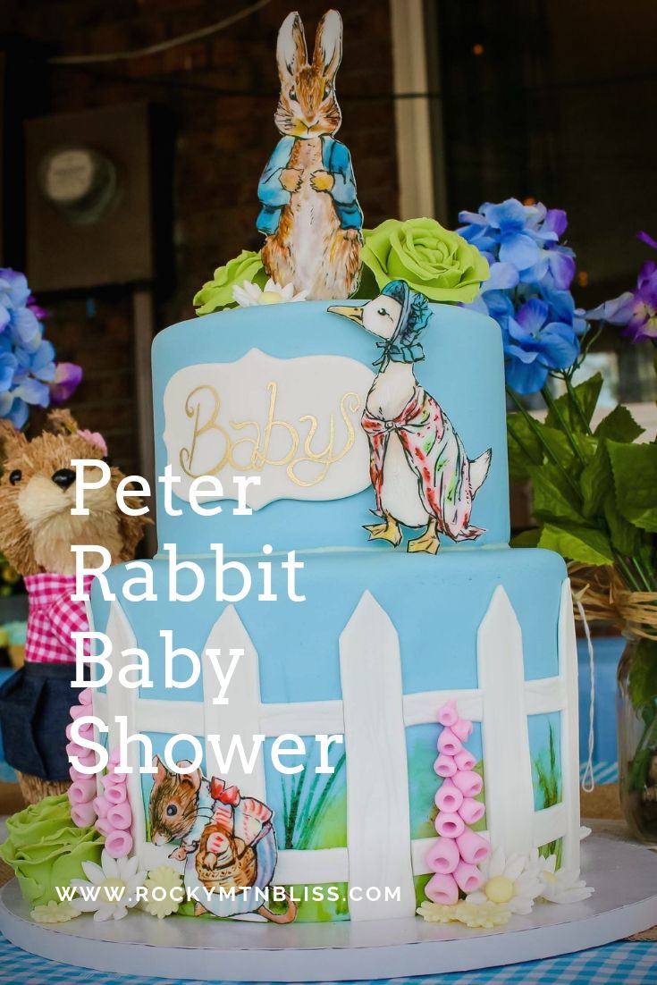 A Peter Rabbit Baby Shower - Celebrate & Decorate