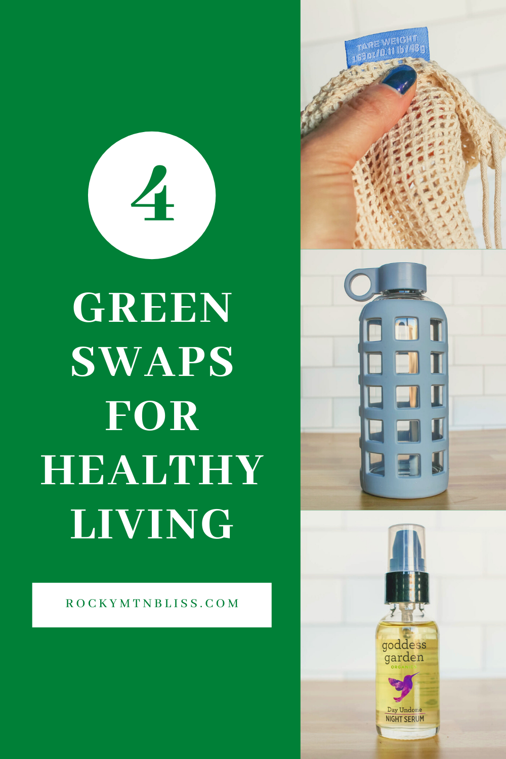 Four Green Swaps for Healthy Living